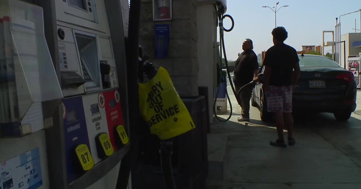 Gas averages close to $6 in SD County, threatening to slow down local economy