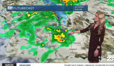 Nice day Friday before a change-up this weekend