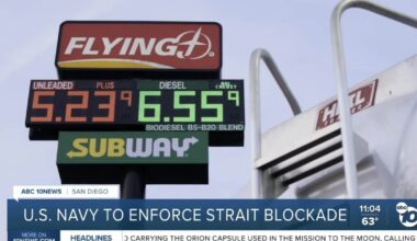 San Diego military units prepare to enforce Strait of Hormuz blockade