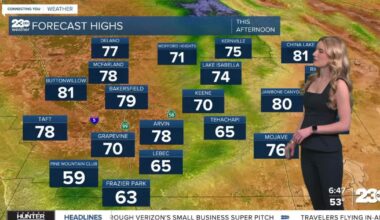 Seasonable temperatures Wednesday before a warm-up to start May