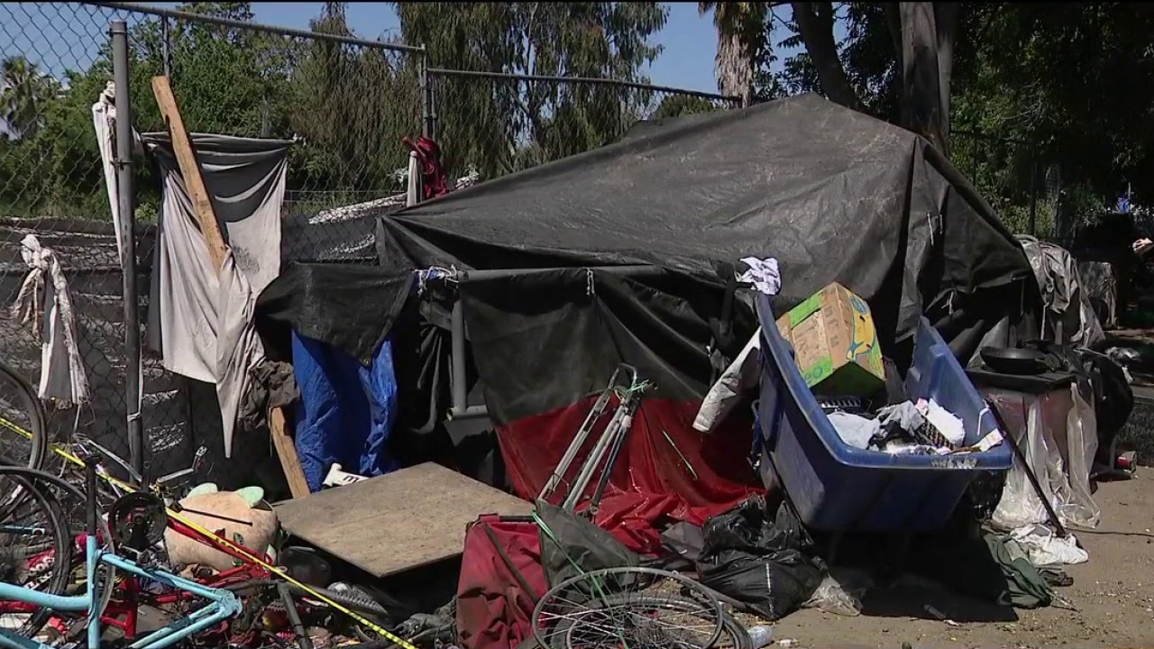 San Jose housing advocates protest encampment sweep at 'The Jungle'