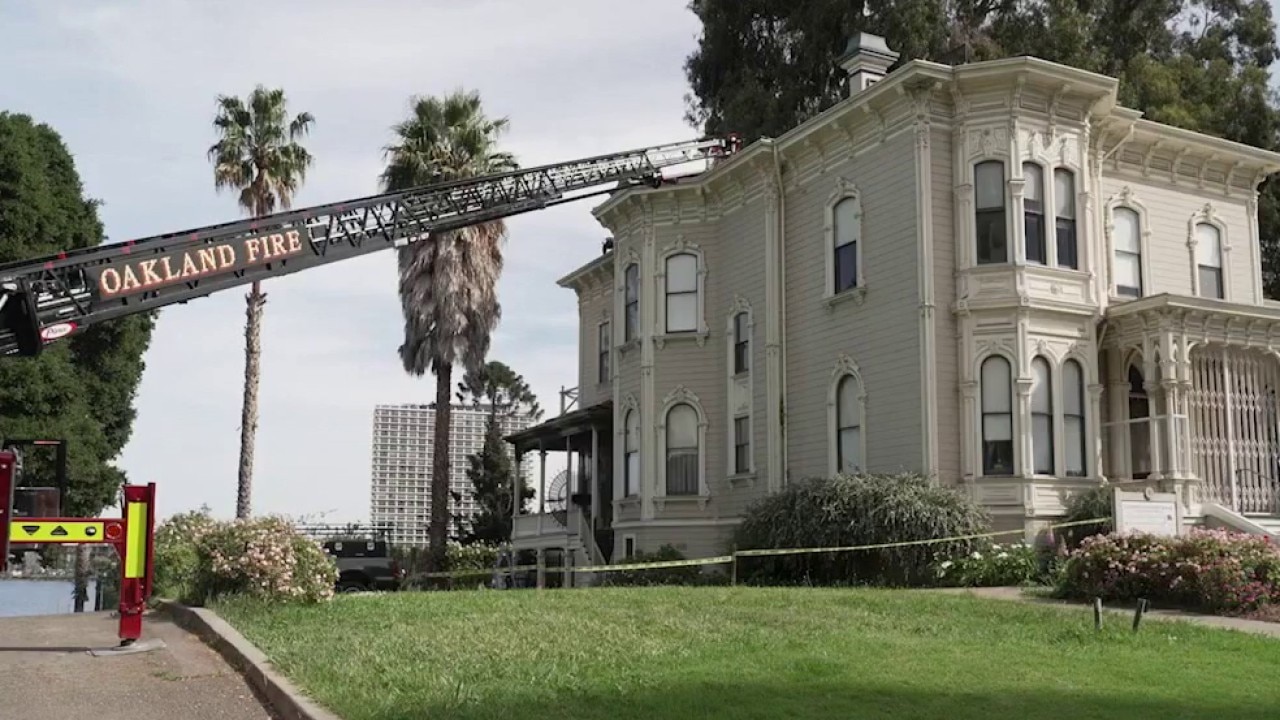 Oakland's historic Camron-Stanford House at Lake Merritt damaged in fire 