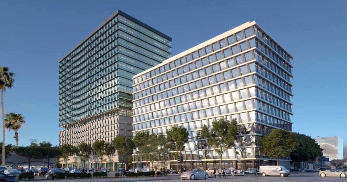L.A. County office building adds glass exterior at 550 S. Vermont Ave. in Koreatown