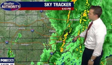 Tornado threat over after strong storms rolled across Metro Detroit