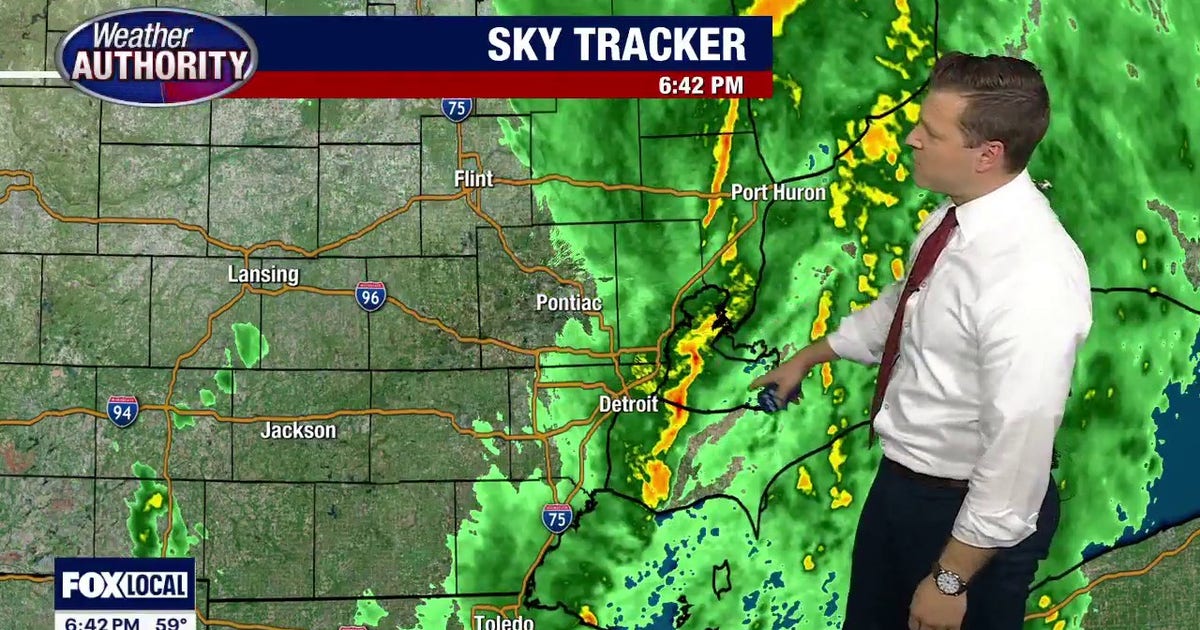 Tornado threat over after strong storms rolled across Metro Detroit