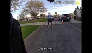 Video shows when Sacramento police shoot man outside of school