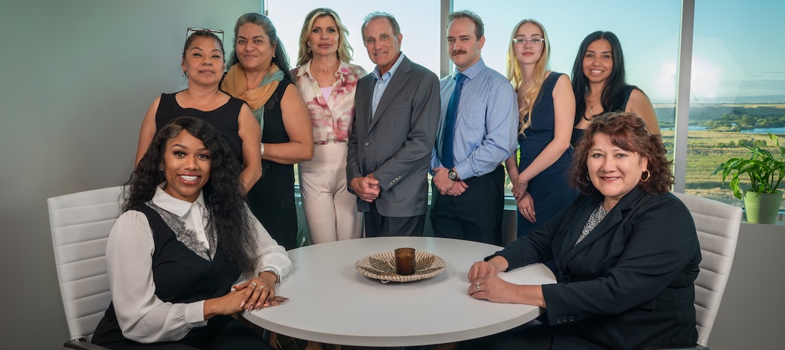 group of people in an office