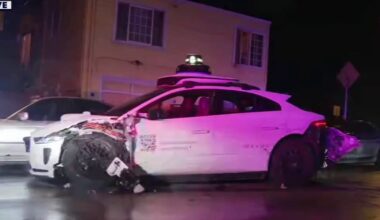 Waymo involved in a possible hit-and-run crash, passengers ask for medical aid