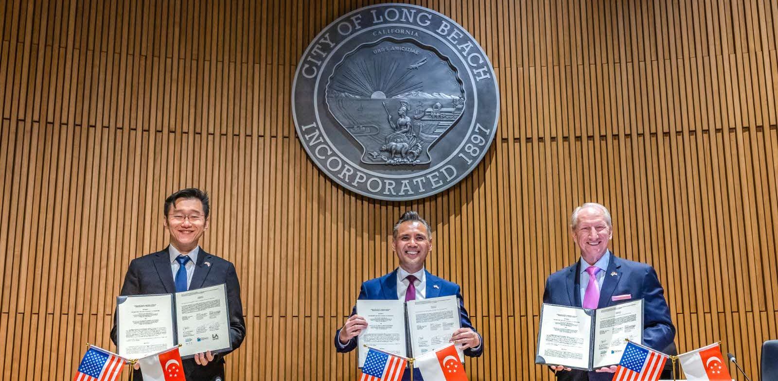 Singapore, Los Angeles, and Long Beach ports renew shipping corridor deal