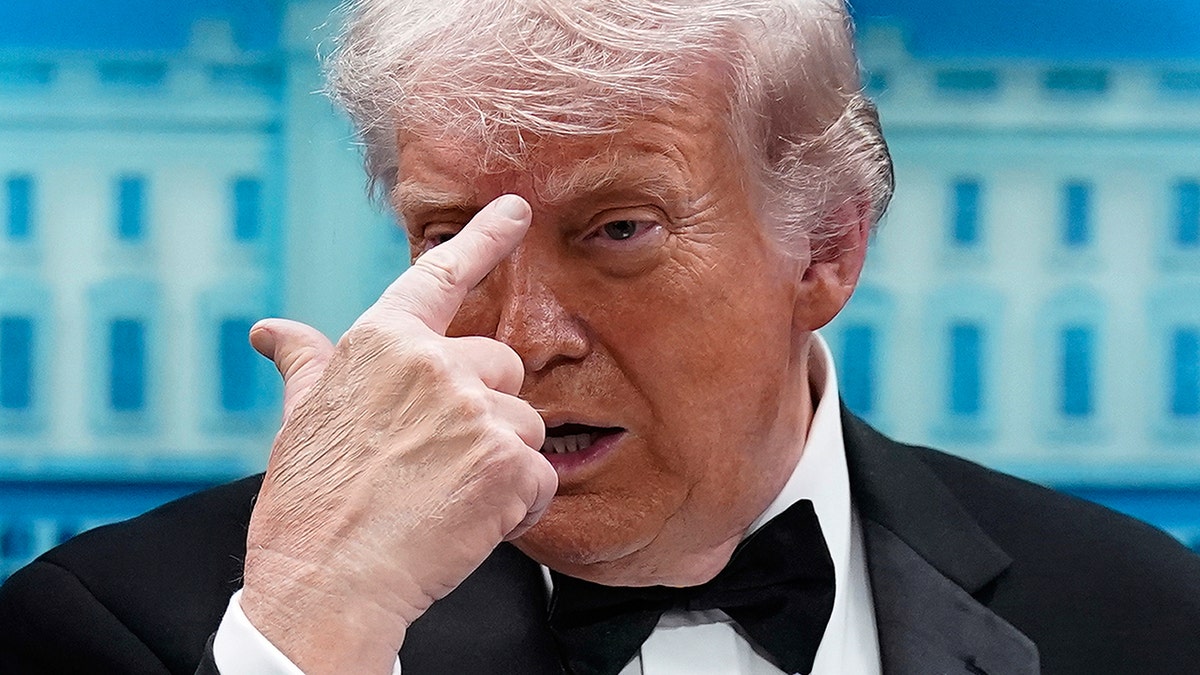 President Trump holds a presser after the White House correspondents' dinner shooting