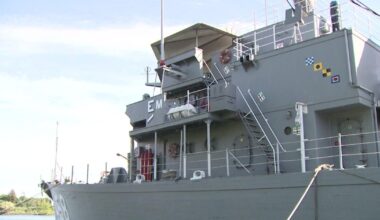 Stockton volunteers restore historic rare wooden minesweeper ship