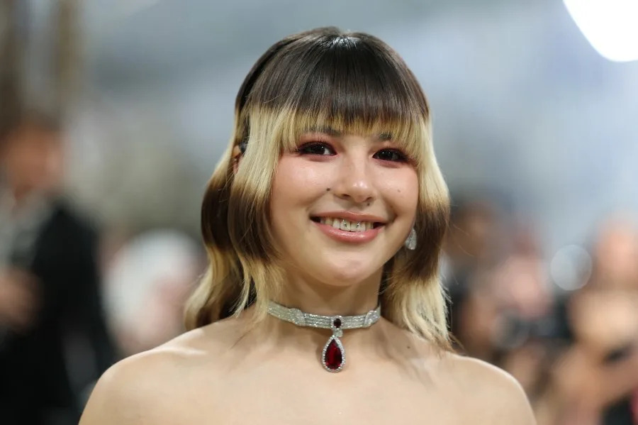 Alysa Liu arrives for the Met Gala at the Metropolitan Museum of Art on May 4, 2026. (Photo by ANGELA WEISS / AFP via Getty Images)