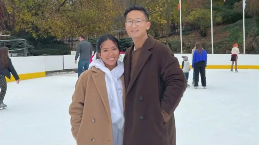 Tommy Le and Reinne Lim are seen in a personal photo.