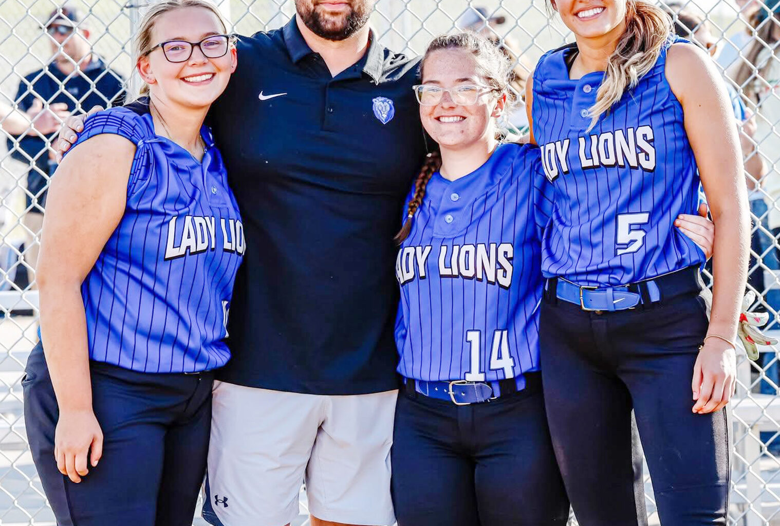 Lady Lions roll on senior night, reach historic win total