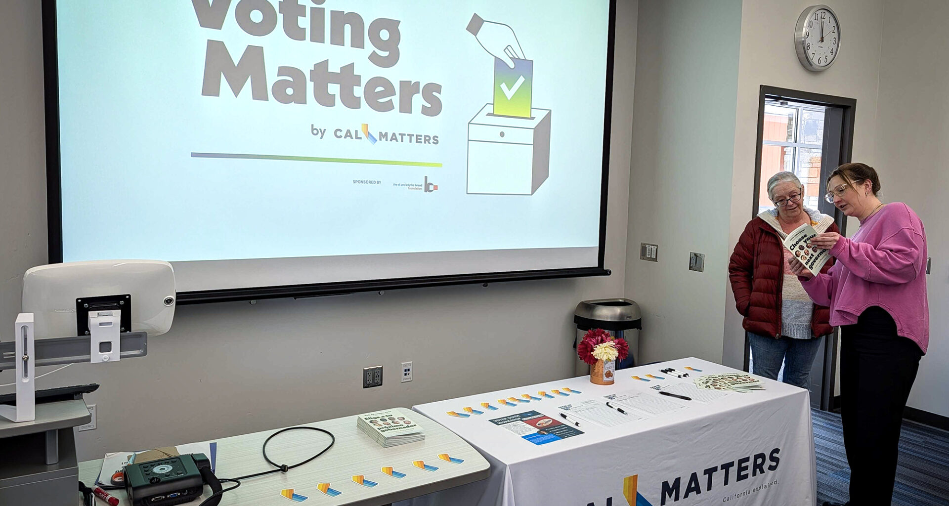 Join CalMatters at our VotingMatters events for the 2026 California primary election