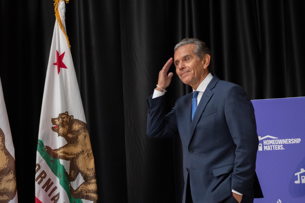 Former Los Angeles Mayor Antonio Villaraigosa during a homeownership gubernatorial forum Thursday, March 5, 2026, in downtown Sacramento.