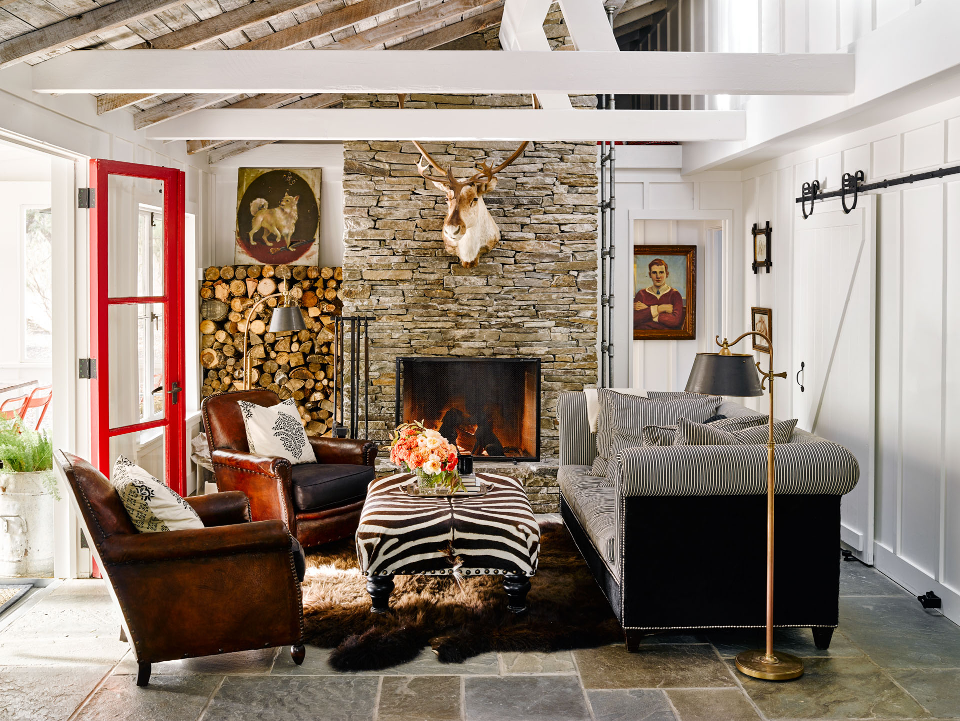 Living room. (Douglas Friedman)