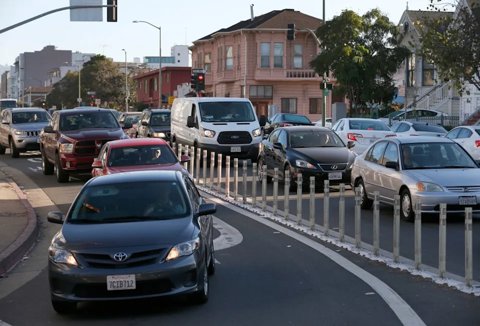 Drivers in Oakland are racking up speeding tickets at a staggering pace after the city rolled out its controversial speed camera program just 40 days ago. San Francisco Chronicle via Getty Images