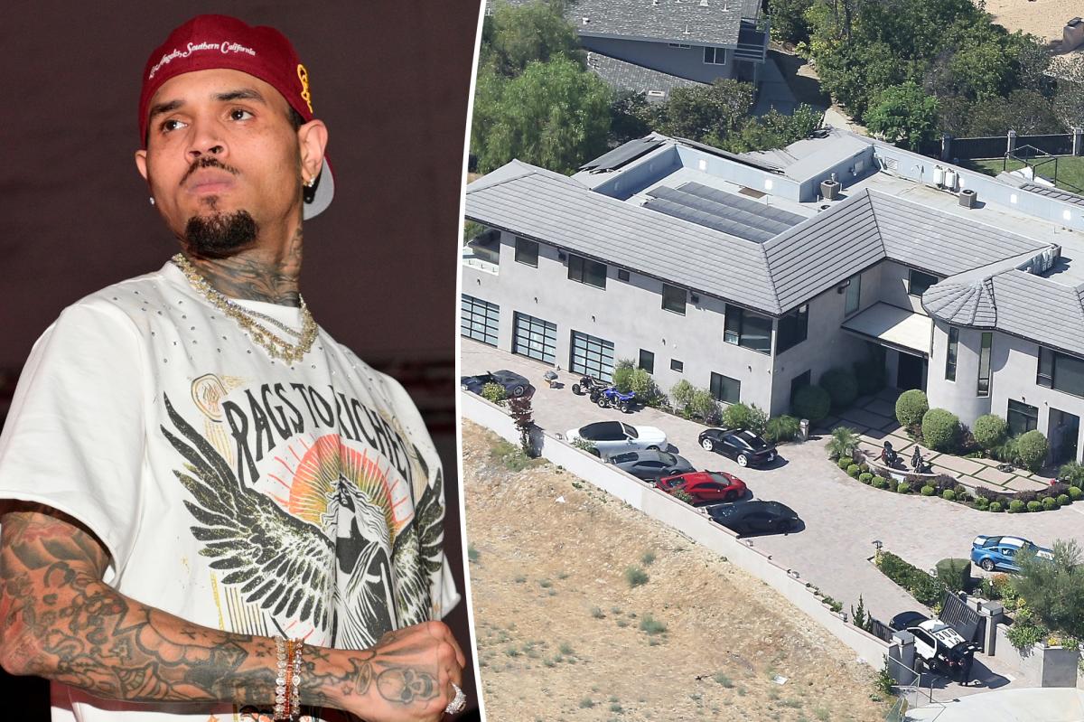 Police respond to shooting near Chris Brown’s Los Angeles home