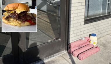 Trendy burger joint makes shock announcement after vile photo