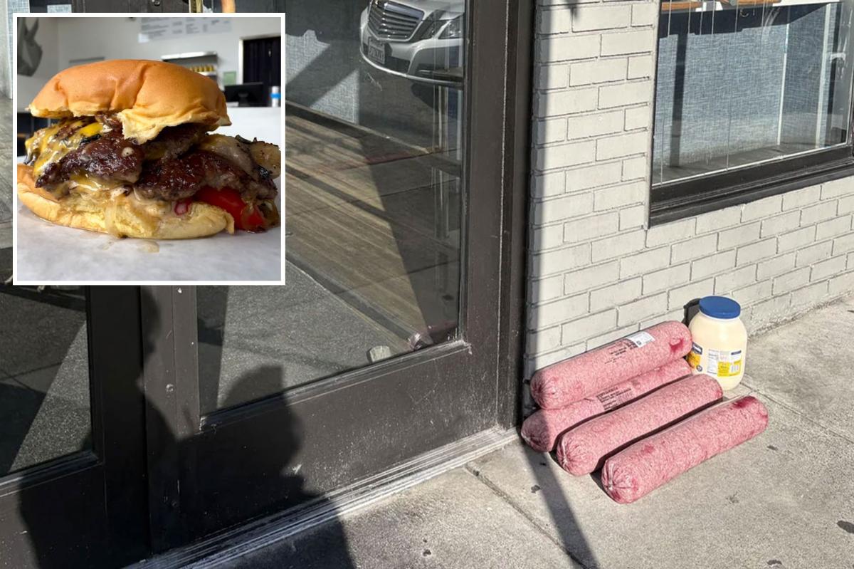 Trendy burger joint makes shock announcement after vile photo