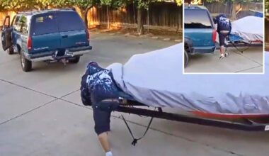 Criminals who stole Fresno man’s boat served instant karma