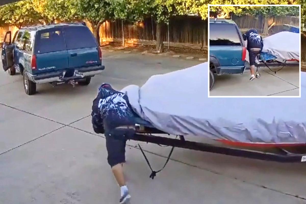 Criminals who stole Fresno man’s boat served instant karma