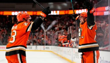 Carlsson, Terry lead Ducks to 5-2 win in Game 6, eliminating the 2-time conference champ Oilers
