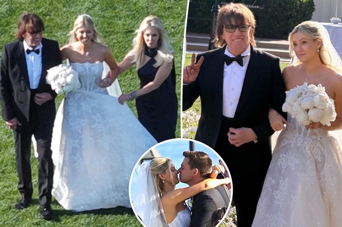Heather Locklear and Richie Sambora's daughter, Ava, marries longtime boyfriend