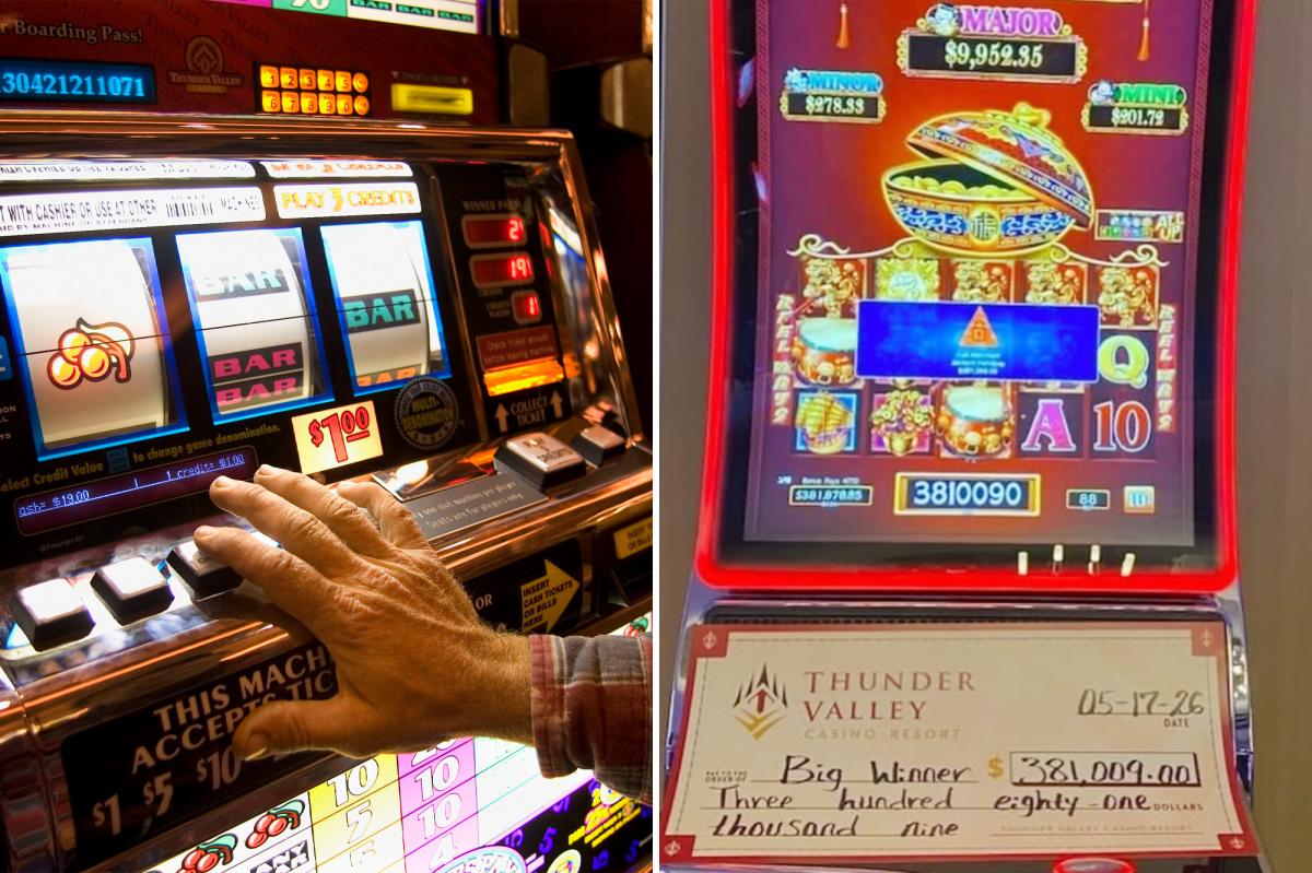 Sacramento gambler hits staggering jackpot on 10-cent slot