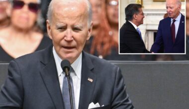 Joe Biden breaks silence on California governor endorsement