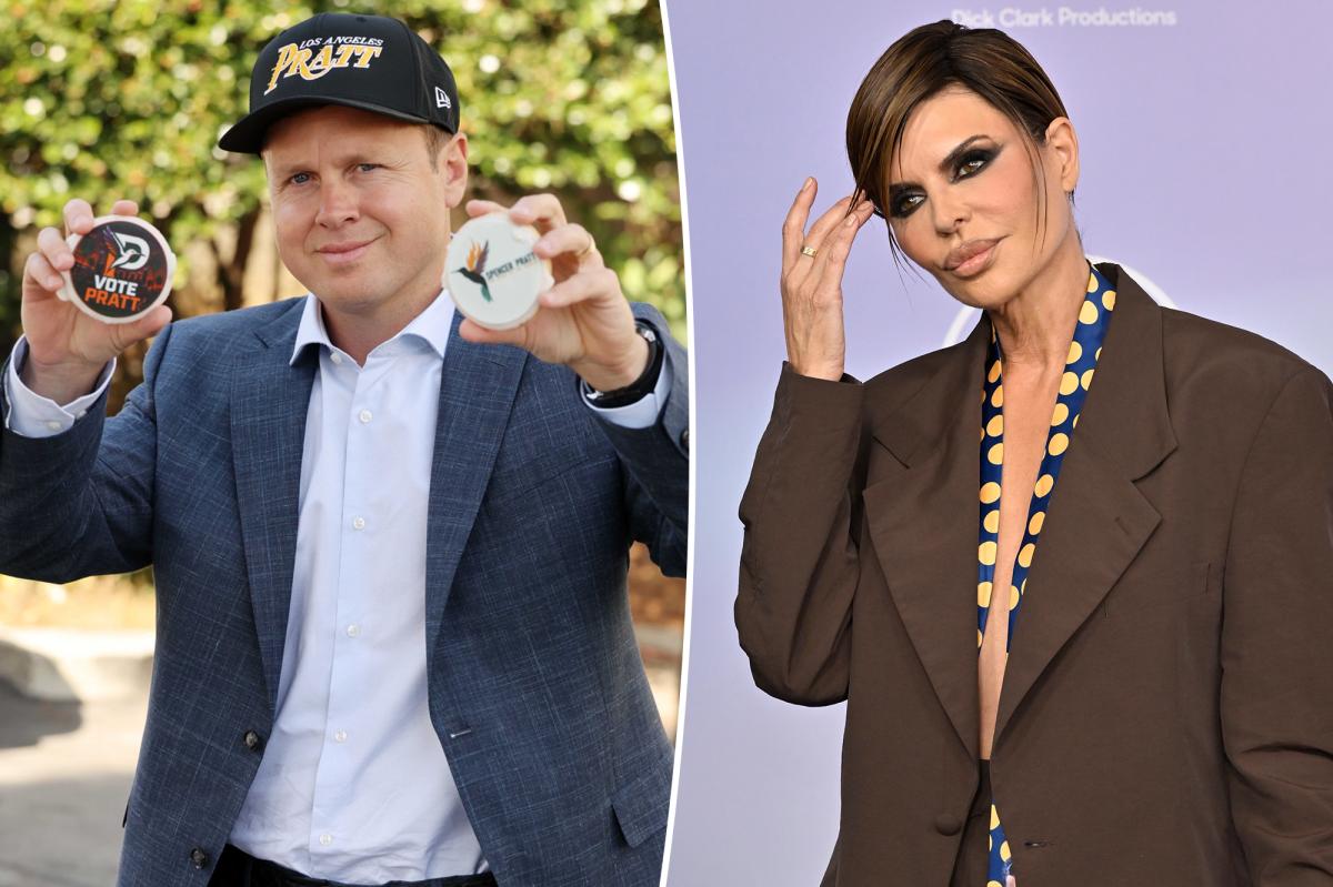 Lisa Rinna rejects 'reality person' Spencer Pratt's run for Los Angeles mayor