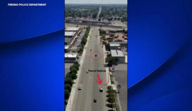 Fresno police drone video used to locate suspects connected to Dick's Sporting Goods thefts