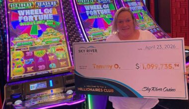 NorCal woman wins over $1 million jackpot at Sky River Casino