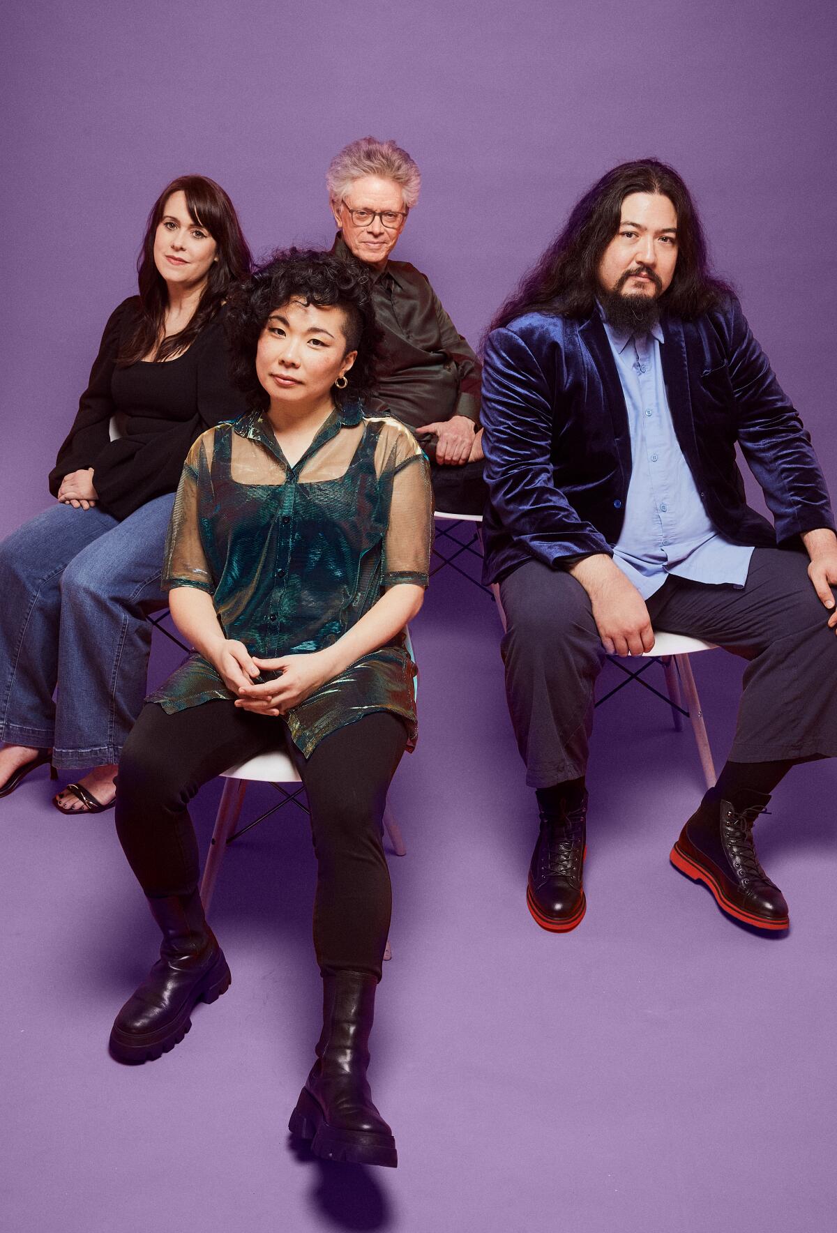 The Kronos Quartet, from left: Gabriela Díaz, David Harrington, Ayane Kozasa and Paul Wiancko.