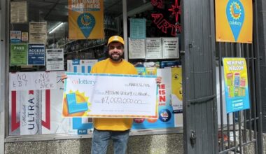 $7 million lottery ticket sold at San Francisco liquor store