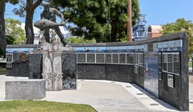 San Pedro rallied to repair and rededicate damaged memorials – Press Telegram