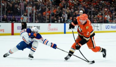 Jackson LaCombe leads his Anaheim Ducks into the 2nd round with a phenomenal playoff debut