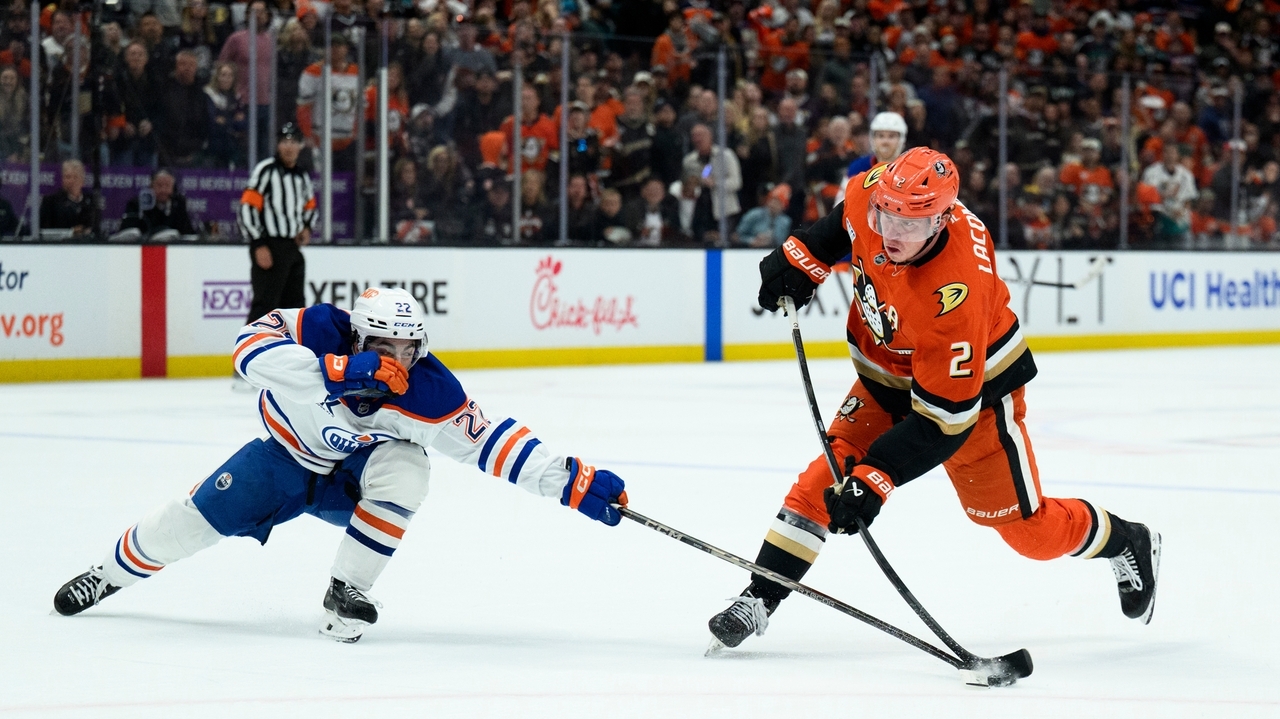 Jackson LaCombe leads his Anaheim Ducks into the 2nd round with a phenomenal playoff debut