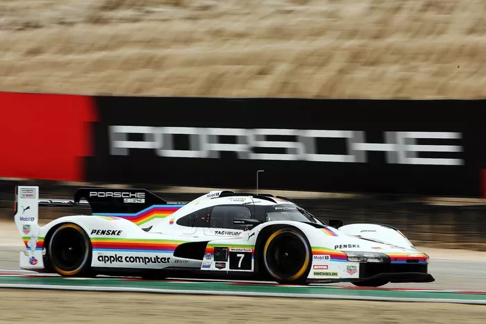 #7 Porsche Penske Motorsport: Felipe Nasr, Julien Andlauer