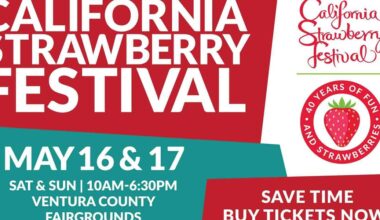 Listen for a chance to win tickets to the California Strawberry Festival