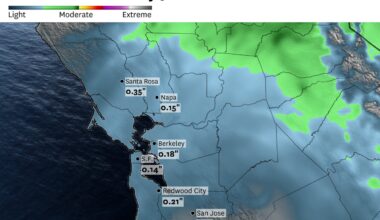 SF Bay Area to get another round of rain, but it should dry soon