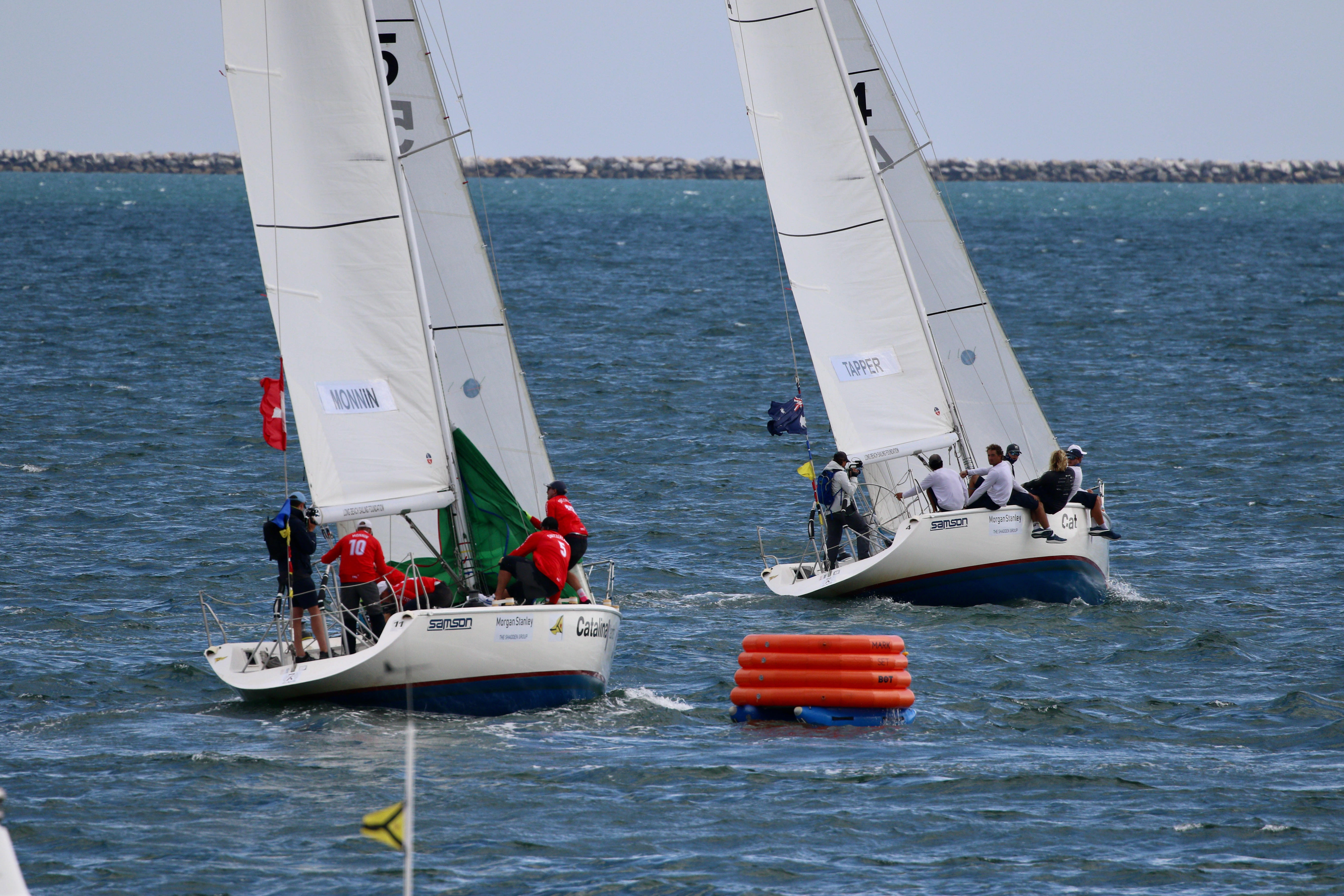 An Australian team skippered by Cole Tapper battles Eric Monninâs...