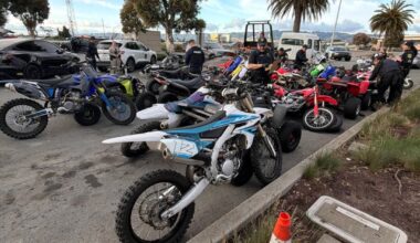 How police set a trap for illegal dirt bike group