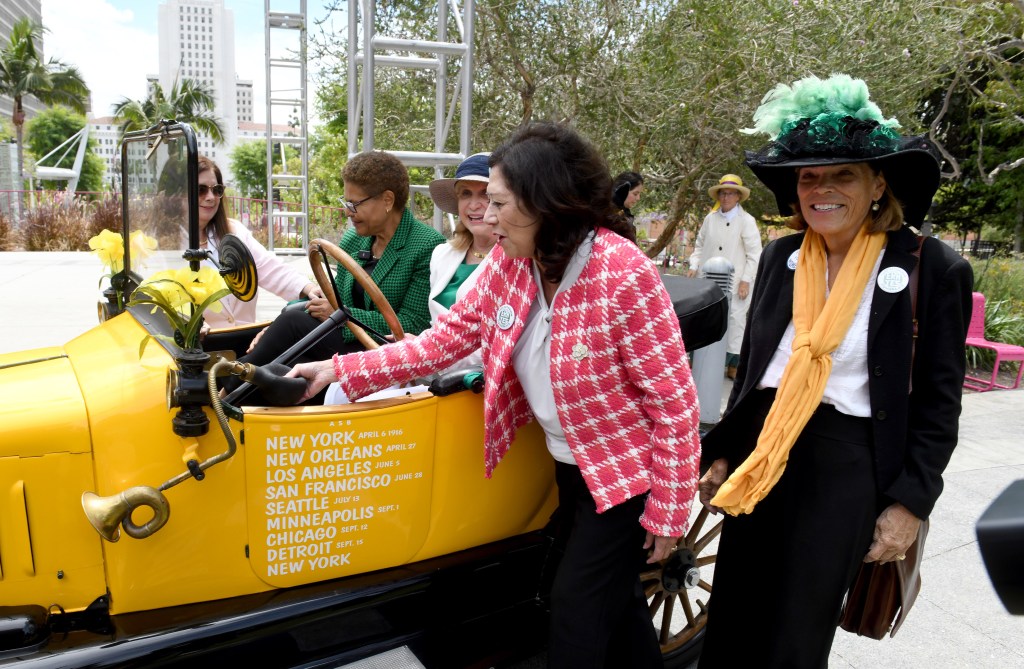 Suffrage-era vehicle to highlight voting rights event in Los Angeles – San Gabriel Valley Tribune