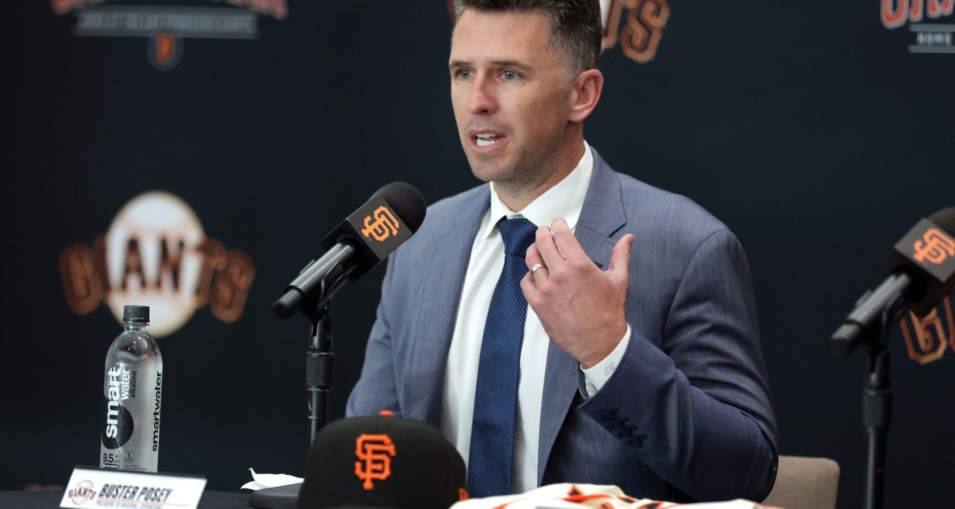 Giants’ Posey calls out big three; Eldridge ‘feeling sexy at plate’