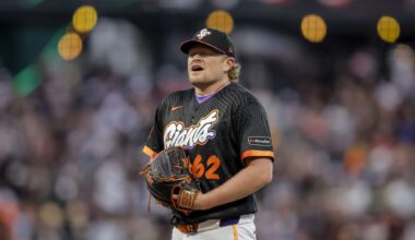 Giants' Logan Webb roughed up in San Francisco's loss to San Diego