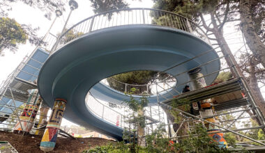 San Francisco's mosaic stairway tradition reaches a Glen Park bridge