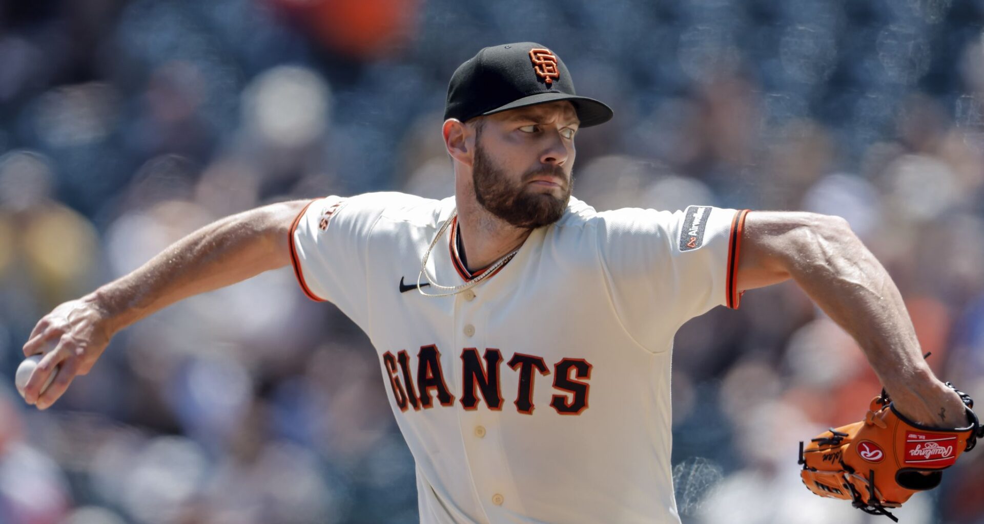 Giants squander Adrian Houser’s best outing as offense lags vs. Padres