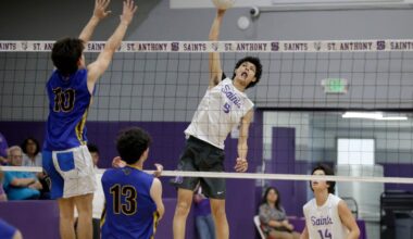 St. Anthony boys volleyball wins 5-set battle with Western Christian in quarterfinals – Press Telegram